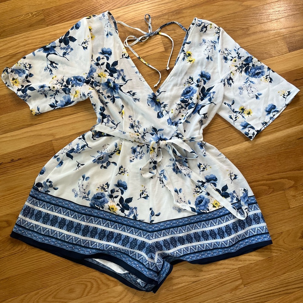 Trixxi Floral Romper